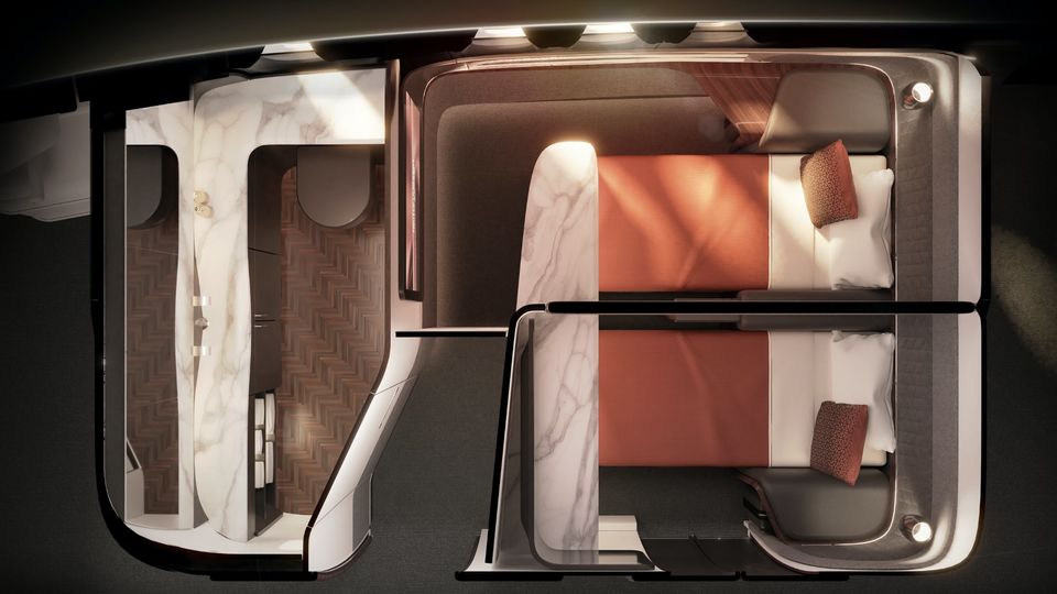 Factorydesign's Ensuite 'first class plus' concept.