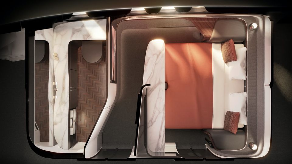 Factorydesign's Ensuite 'first class plus' concept.