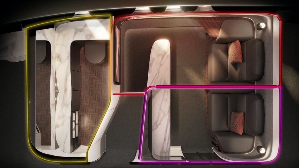 Factorydesign's Ensuite 'first class plus' concept.