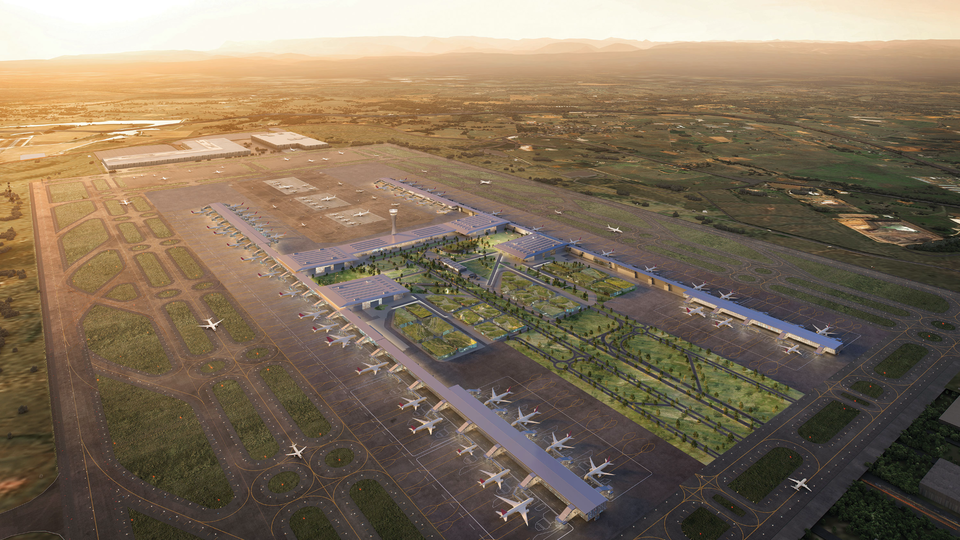 Western Sydney International will initially be able to handle up to 10 million passengers per year.