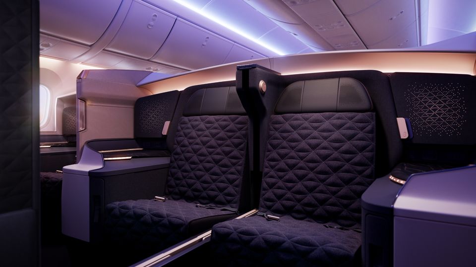 Riyadh Air's 787 Business Elite suite.
