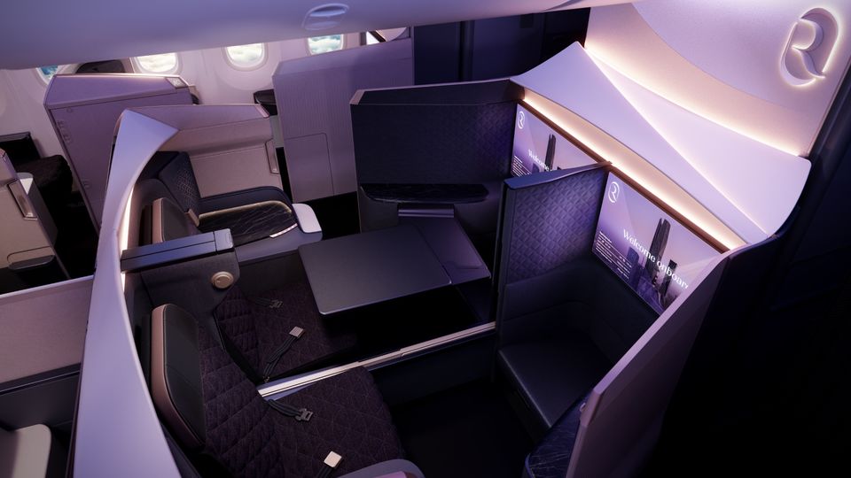 Riyadh Air's 787 Business Elite suite.