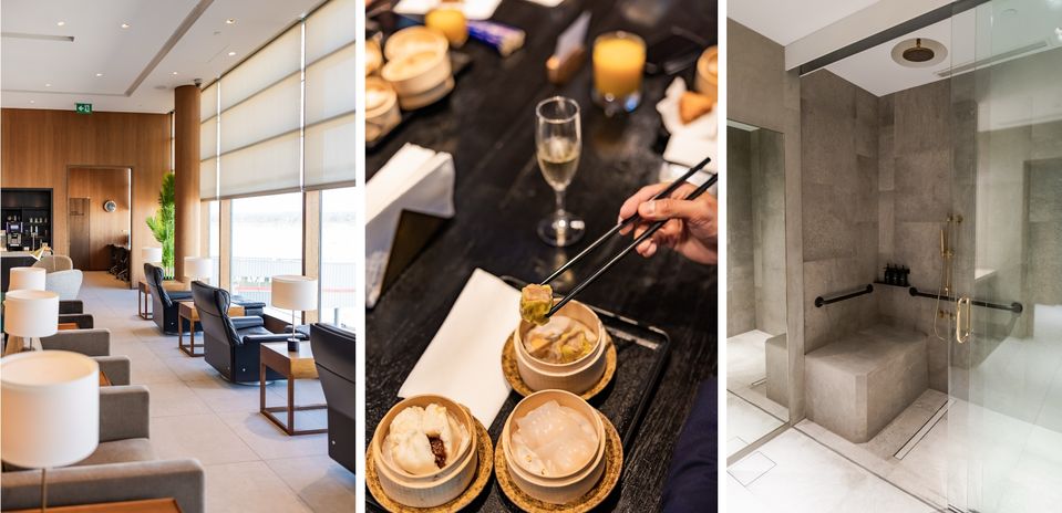 Relax, refuel and refresh at Cathay Pacific's Vancouver lounge.