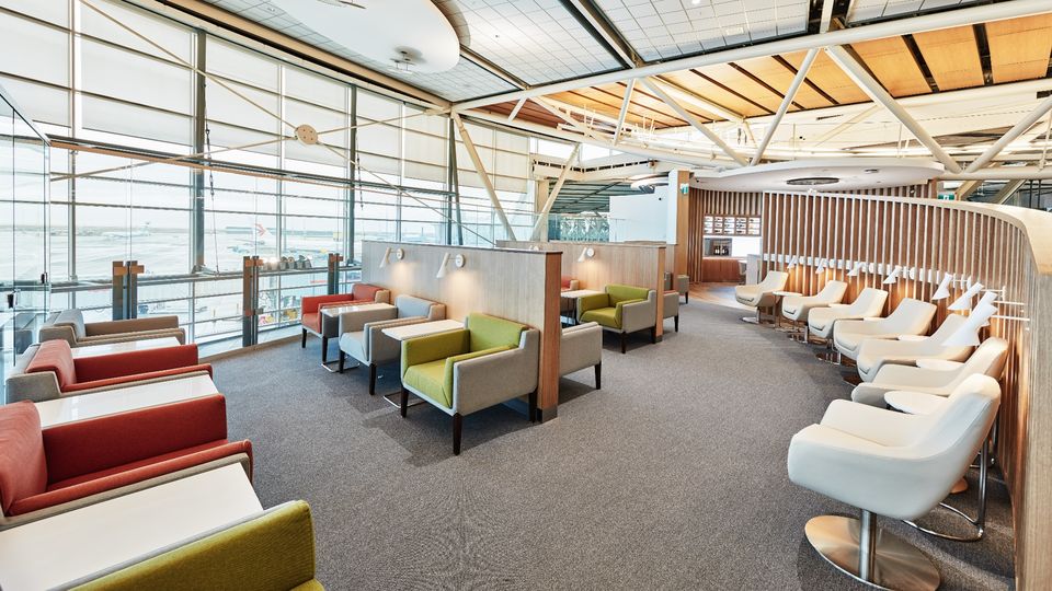 Qantas previously used the SkyTeam Vancouver lounge.