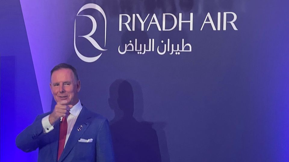 Riyadh Air CEO Tony Douglas.