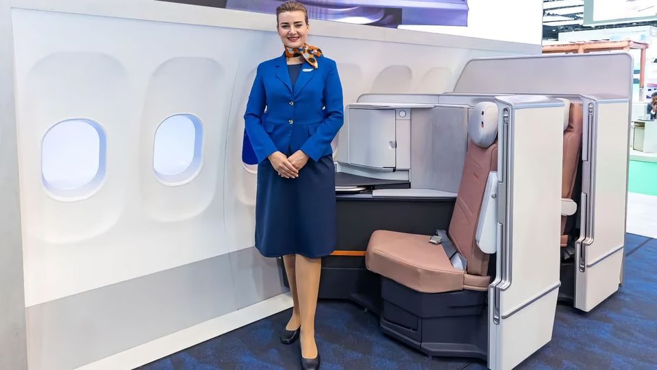 Flydubai's new 737 Business Suite.