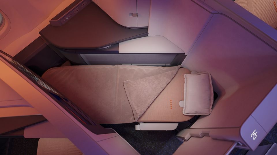 Flydubai's new 737 Business Suite.