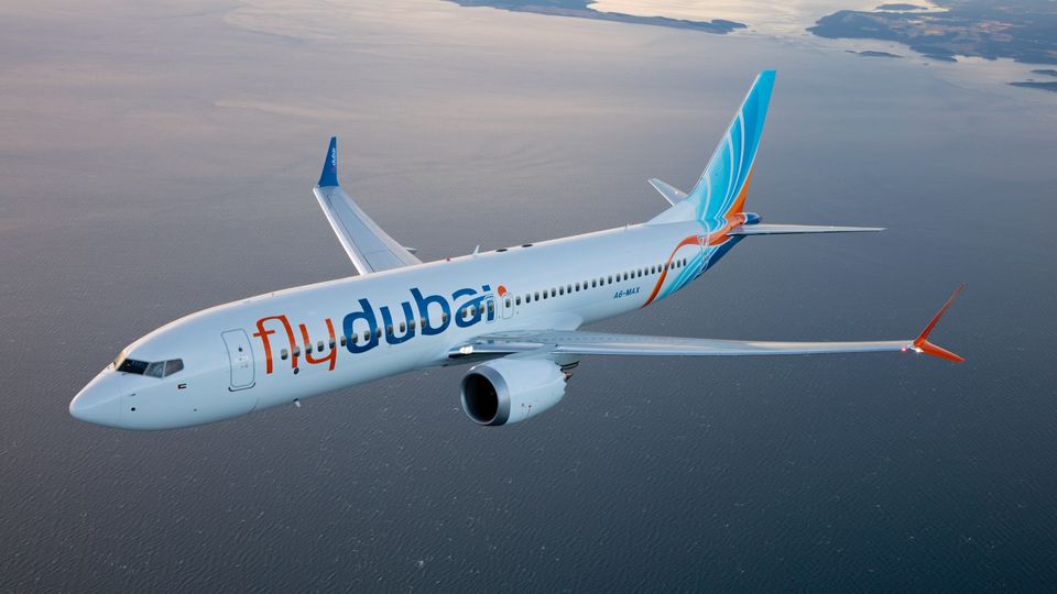 Flydubai's Boeing 737 MAX.