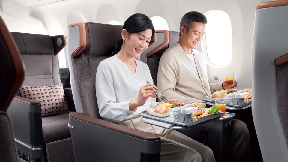 EVA Air premium economy.