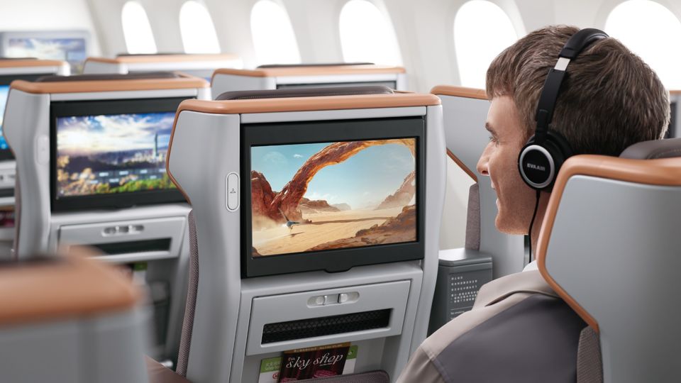EVA Air premium economy.