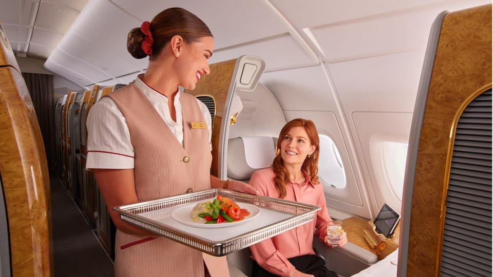 Qantas maintains that Emirates first class 'reward seat' bookings will remain available using Qantas Points.