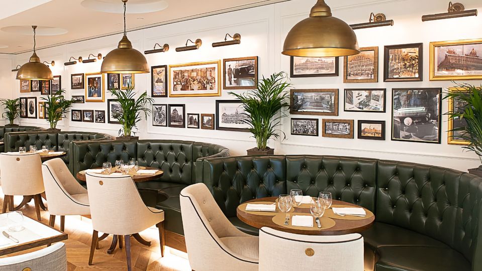 Splash out on high tea at the Harrods Tea Room.