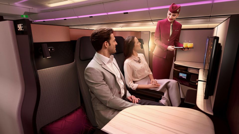 These Virgin Australia 777 flights will boast the excellent business class Qsuites.