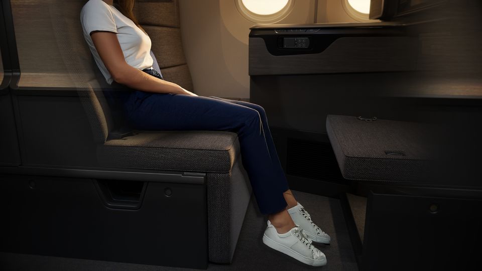 ANA's 787 The Room FX business class.