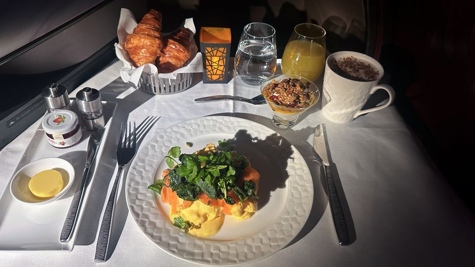 'Breakfast' is served at 8pm Doha time...