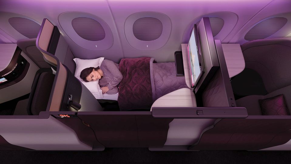 The rear-facing A and K seats are next to the window and provide a greater sense of space.