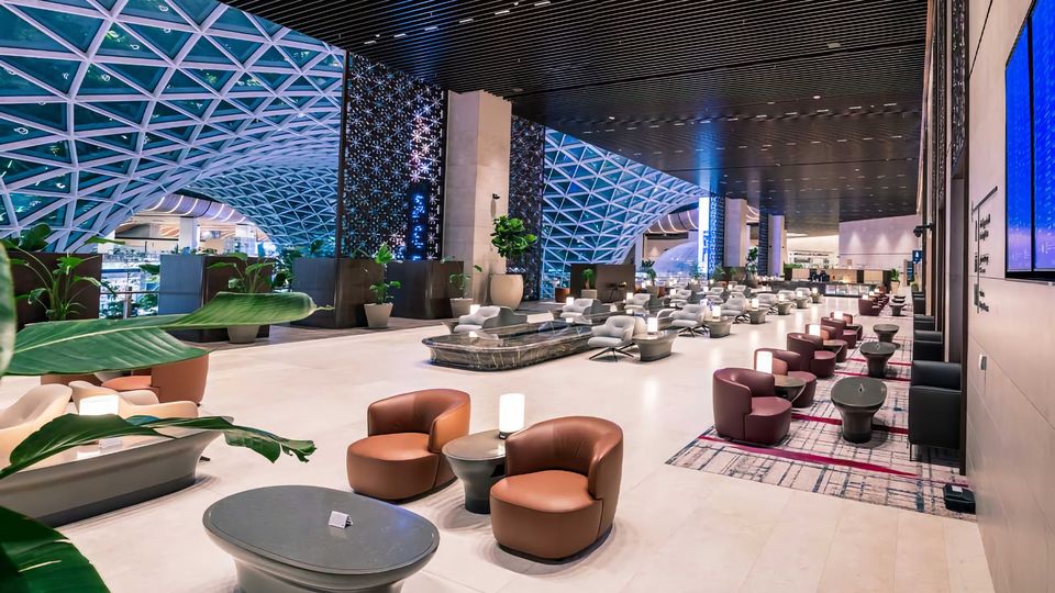 Doha has two Al Mourjan Business Lounges to choose from.