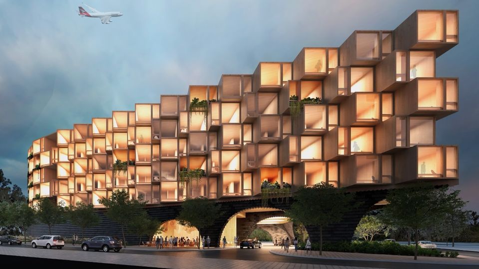 The new Courtyard by Marriott Western Sydney Airport hotel.
