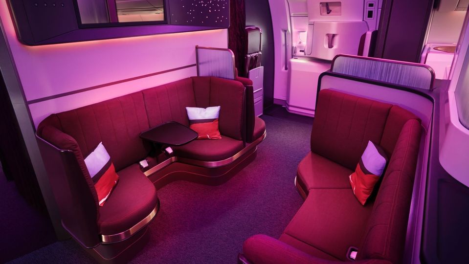 Virgin's A350 and A330neo The Loft.