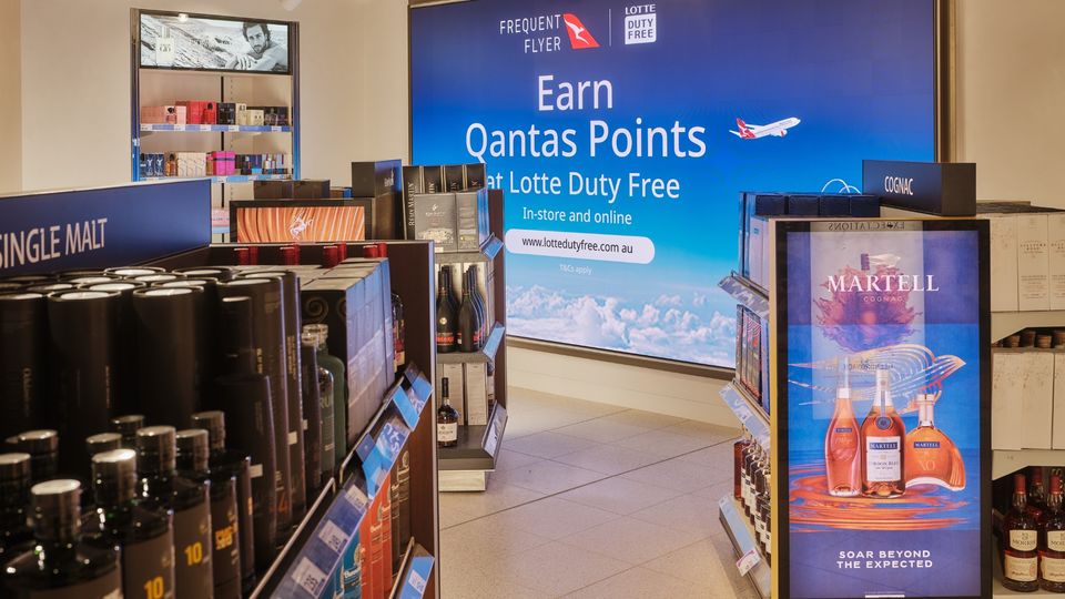 Now you can earn Qantas Points on your duty free purchases.