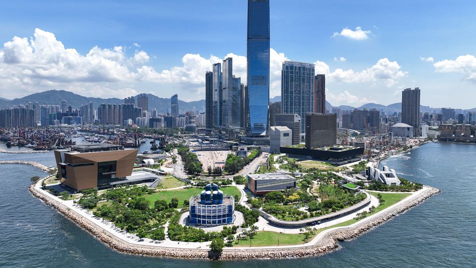 The West Kowloon Cultural District continues to be a drawcard.