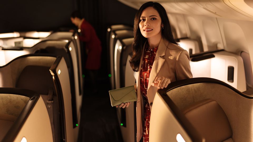 Cathay Pacific is now flying its new Aria Suite business class to Sydney.