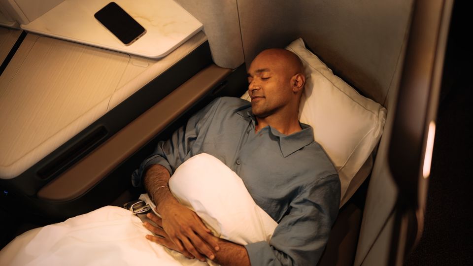 The Aria Suite experience includes quality Bamford pillows and mattresses.