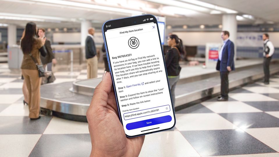 Many airlines have now added AirTag tracking into their Lost Baggage reporting system.