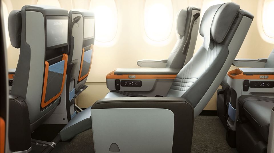 Singapore Airlines' premium economy.