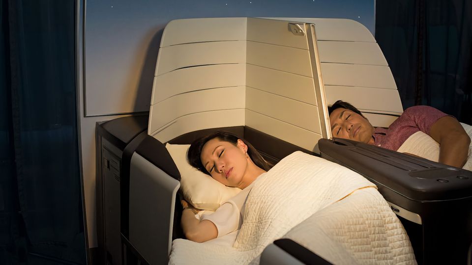 Hawaiian's current A330 business class.