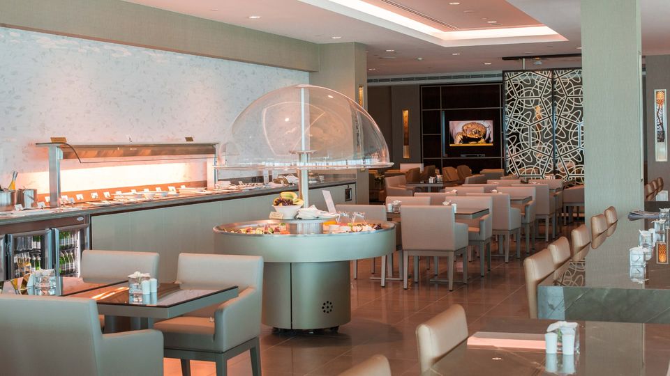 Emirates' Melbourne lounge will be a good Plan B, as long as the opening hours suit your Qantas flight.
