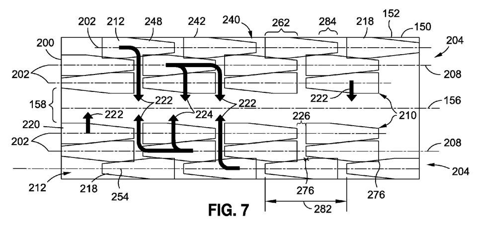 In a 737, Boeing's concept could deliver as many as six business class beds per row.