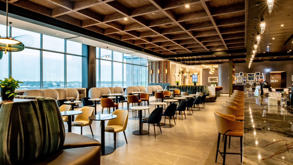 Delta's new Sky Club at Atlanta Concourse D.