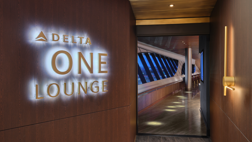 With Delta One lounges at all of its coastal hubs, Delta will now turn its attention inland...