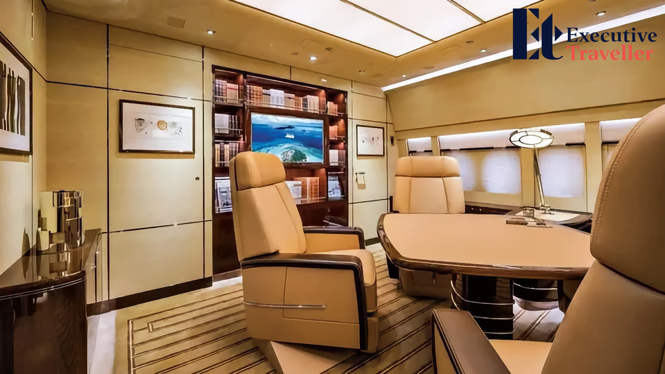 Inside Trump's new Air Force One 747, as seen during its life as a private jet for the Qatari royal family.