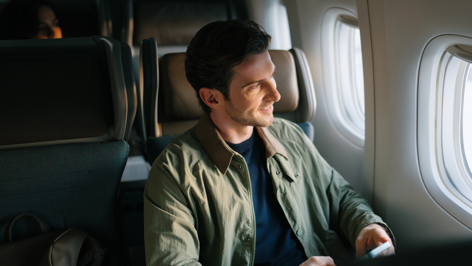 Cathay's upgraded coffee is now served in premium economy and economy.