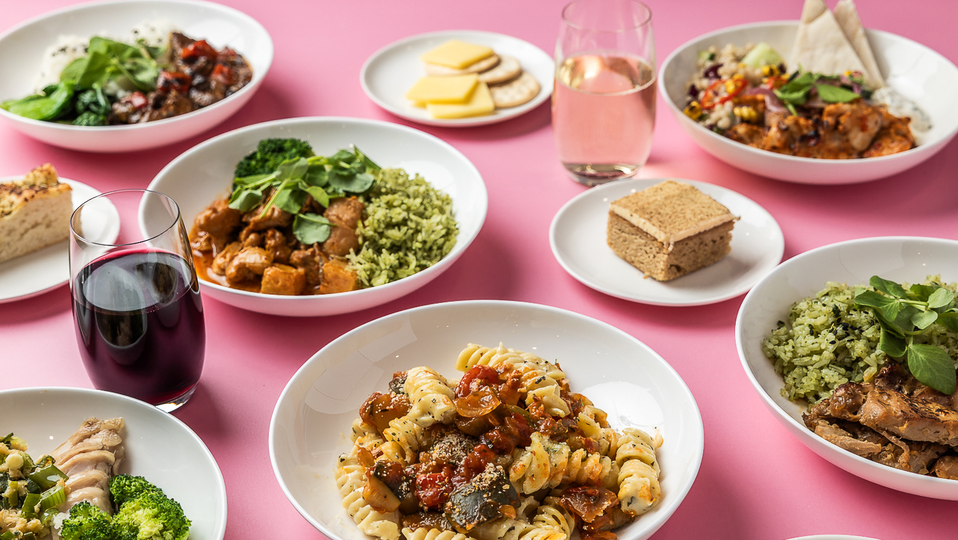 A selection from Virgin's Summer 2025 lunch and dinner menu.