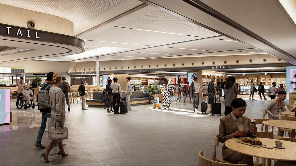 Hobart's $200 million terminal upgrade.