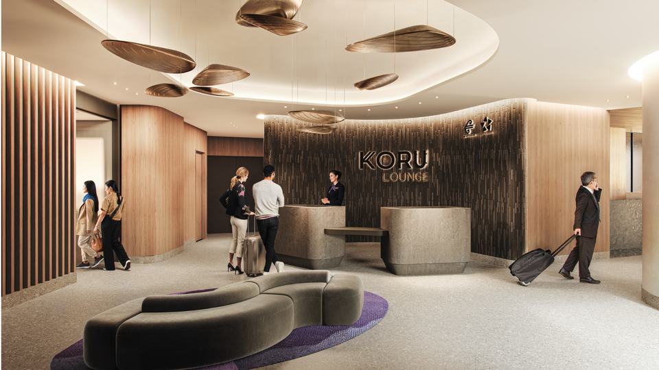 Air New Zealand lounges will be rebranded as Koru Lounges.