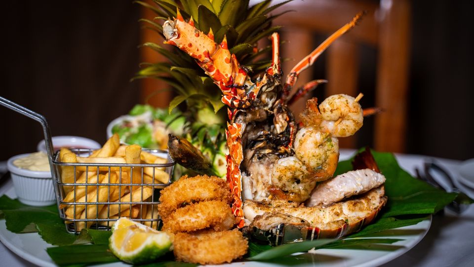 Seafood is the taste of Fiji.