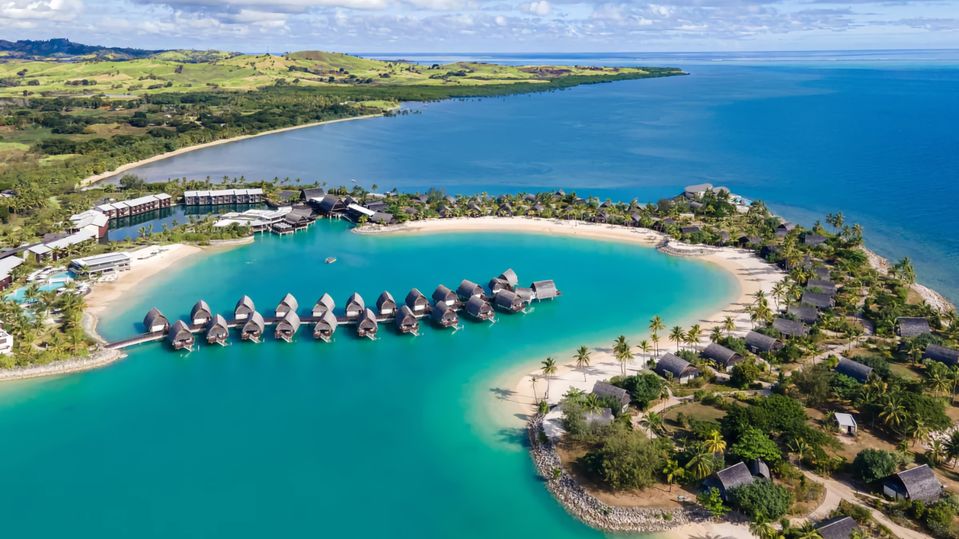 Get Maldives vibes close to home at the Fiji Marriott Resort Momi Bay.