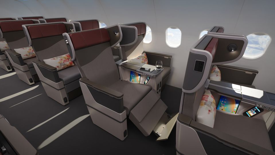 TCI's Royalux seat would be an ideal candidate for Turkish Airlines premium economy.