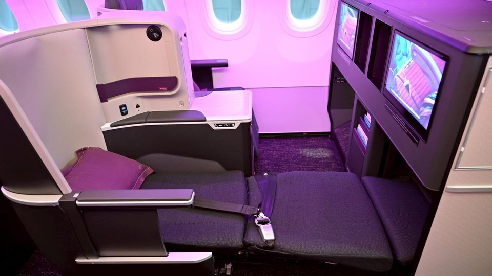 Thai Airways' A321neo business class.