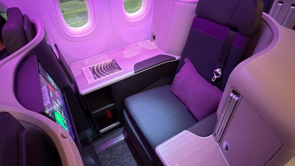Thai Airways' A321neo business class.