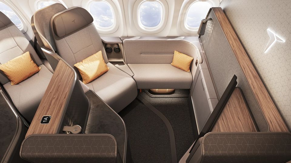 Thompson's Vantage Solo business class.