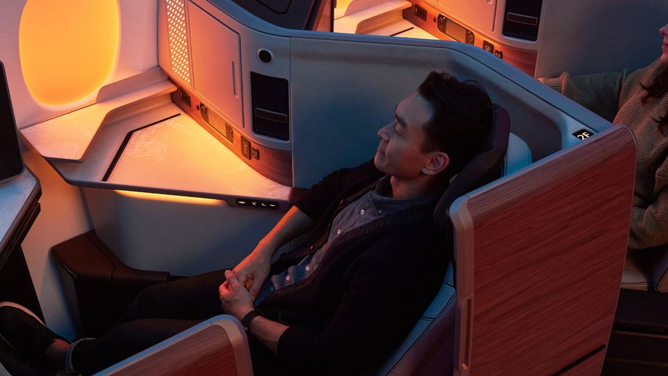 Elevate's Ascent business class.