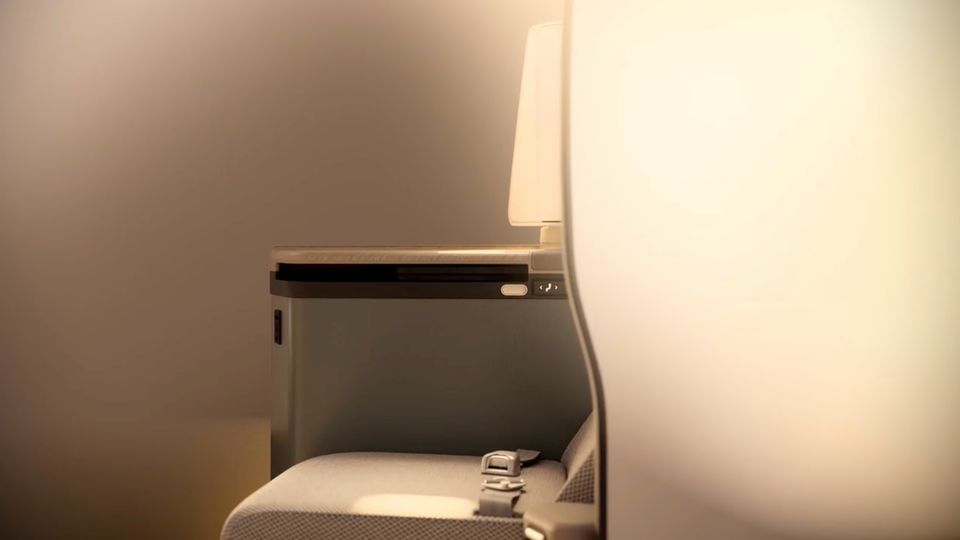 Cathay's upcoming A330 Aria Studio regional business class.