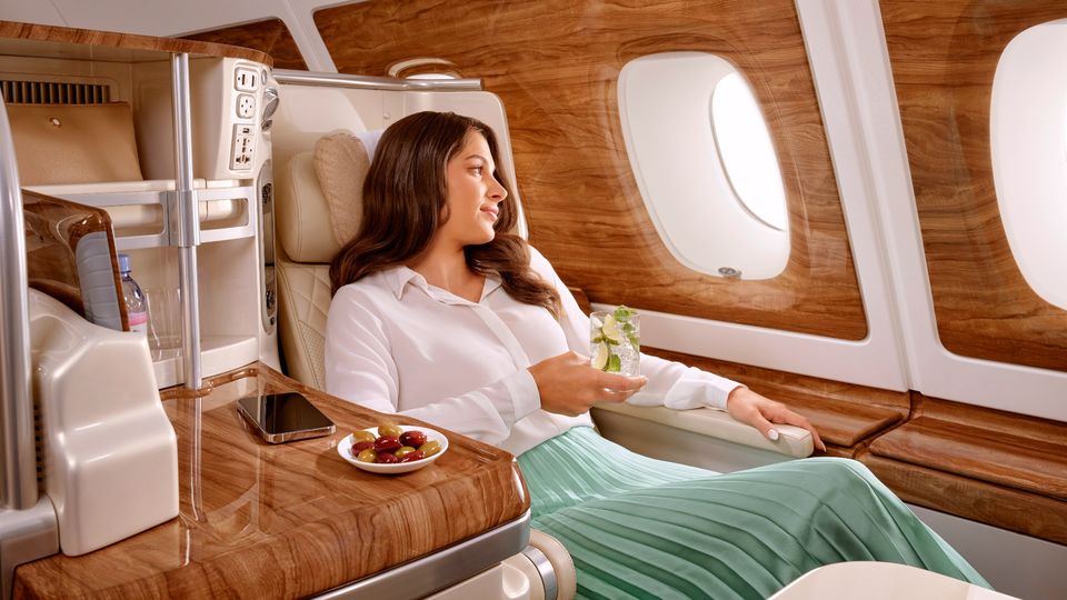 Emirates business class from Australia to Dubai will cost you 143,000 Qantas Points.