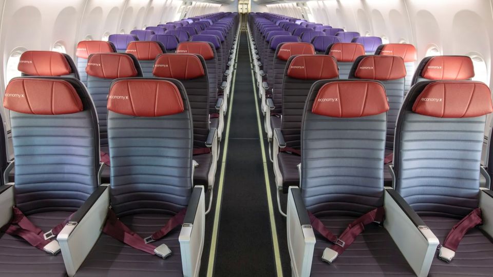Every Virgin Australia Boeing 737 has several dedicated Economy X rows.