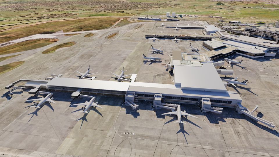 Five additional gates will let airlines increase flights, especially at peak periods.